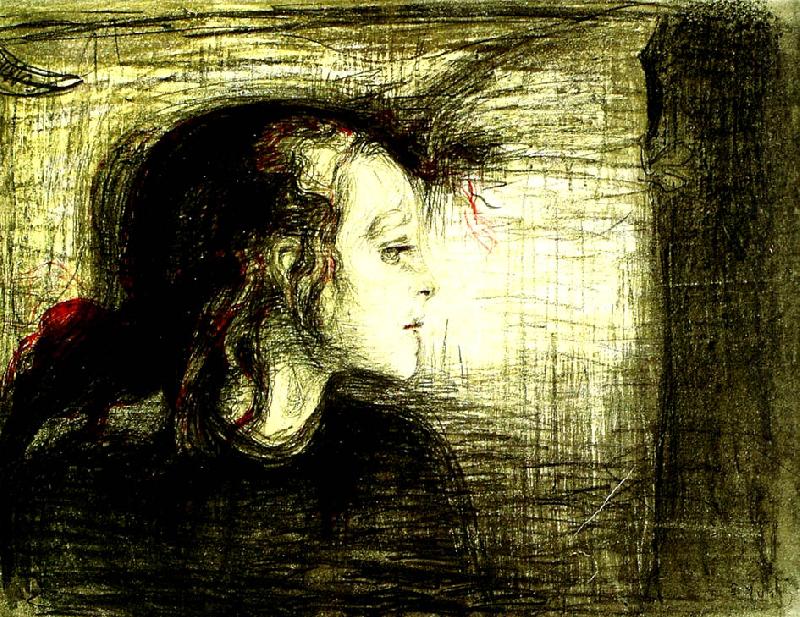 Edvard Munch det sjuka barnet china oil painting image